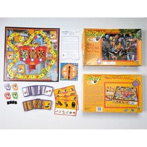 Vintage Zoboomafoo Board Game 100% Complete PBS What a Wonderful Party